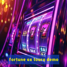 fortune ox touro demo